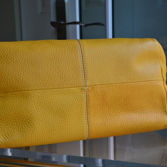 Dooney & Bourke Marigold Pebble Leather Hobo Bag - Picture 7 of 16